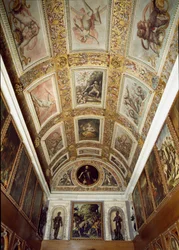 Verhaal van Prometheus (plafond van de Studiolo de Francesco I de Medici)