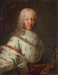 Karel Emanuel III 1701-1773, hertog van Savoye en koning van Sardinië, eerste helft van de 18e eeuw
