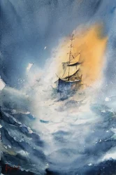 Door de storm heen