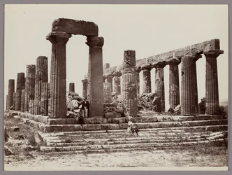 Agrigento: Tempel van Juno Lacinia, Girgenti, nr. 1347