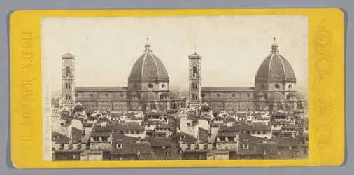 Gezicht op de Dom van Florence