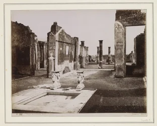Restanten van het Casa di Cornelia Ruffo in Pompeï