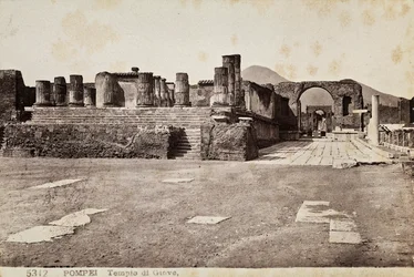 Tempel van Jupiter in Pompeii