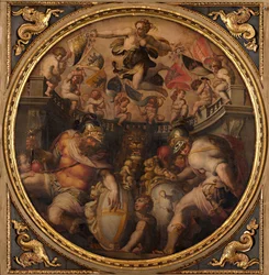 Allegorieën van de wijken Santo Spirito en Santa Croce, 1563-1565