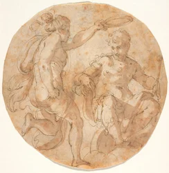 Florentia kroont Cosimo I op wolken