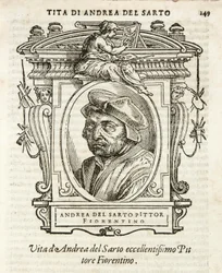 Milaan, Braidense Bibliotheek, Vite de piv excellent, Giorgio Vasari 1568, Andrea del Sarto