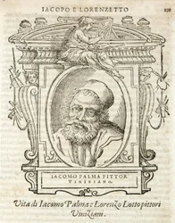 Milaan, Biblioteca Braidense, Vite de piv excellent, Giorgio Vasari 1568, Jacopo Palma