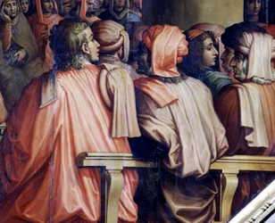 Gebed door Antonio Giacomini voor de Slag bij Pisa
