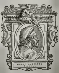Portret van Morto da Feltre