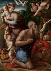 De verleiding van Sint Hiëronymus