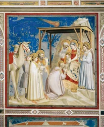 Aanbidding der Wijzen in de Scrovegnikapel, Padua