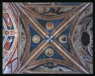 Kapel van de Magdalena: het gewelf