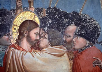 De kus van Judas (detail)