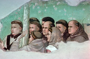 Fragment van een serie over het leven van Sint Franciscus