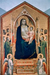 Madonna en Kind op de Troon, ca. 1300-1303