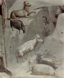 Scènes uit het leven van Joachim: 5. Joachims droom

 (detail)