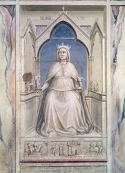 Allegorie van de gerechtigheid, ca. 1305