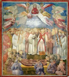 De dood van Sint-Franciscus, 1297-99