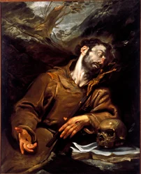 De extase van Sint Franciscus van Assisi
