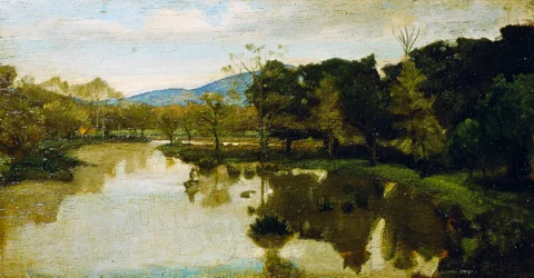 Studie voor Dode Rivier
