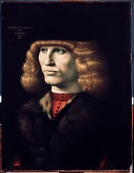 Portret van een jonge man, circa 1495