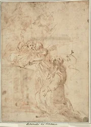 Visioen van Sint Franciscus van Assisi in Portiuncula