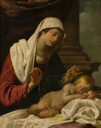 De Madonna met slapend Kind