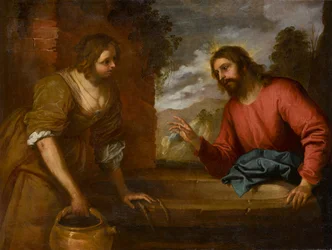 Christus en de Vrouw van Samaria, circa 1635