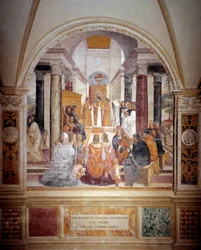 Benedictus excommuniceert twee nonnen en vergeeft hen na hun dood