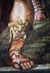 Huwelijk van Alexander de Grote en Roxana (detail)