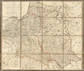 1807 kaart van Polen