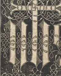 Essempio di recammi, pagina 17 recto, 1530