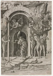 Afdaling in het voorgeborchte, ca. 1490-1500
