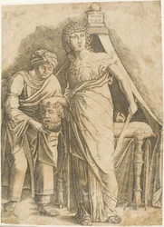 Judith met het hoofd van Holofernes