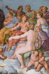 De Vergadering van Goden (detail)