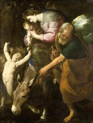 De Vlucht naar Egypte, c.1600-10