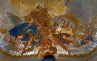 Verheerlijking van de heilige Theresia (fresco)