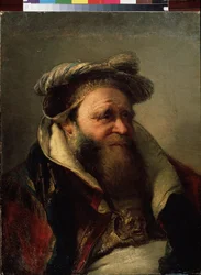 Portret van een oude man