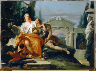 Rinaldo in de ban van Armida. Uit Torquato Tasso