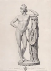 Parijs leunend op een boomstronk, 1817