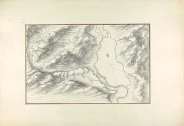 Plan van het Meer van Tiberias