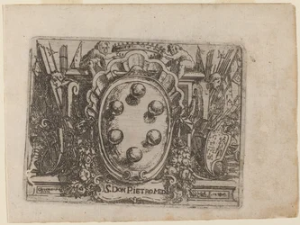 Opdracht aan Don Pietro Medici uit "Bizzarie di varie Figure"