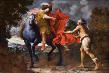Sint Maarten en de bedelaar