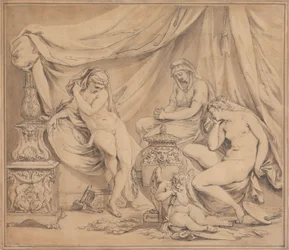 Ontwerp voor een monument ter nagedachtenis aan Michelangelo
