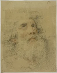 Hoofd van King Lear