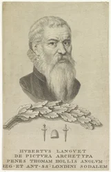 Portret van diplomaat Hubert Languet