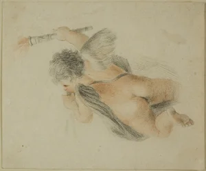 Putto met fakkel