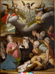 Aanbidding van de herders, 1592-95