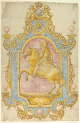 Tekening, Wanddecoratie voor Cosimo III de