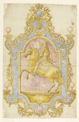 Muurdecoratie voor Cosimo III de